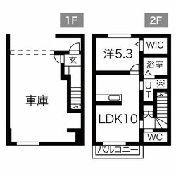 N.Leaf白井の物件間取画像